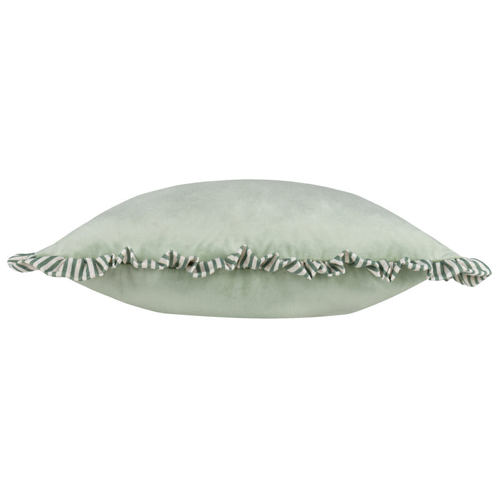 Solene Ruffle 45x45 Cushion Case Sage - image 3