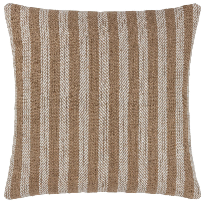 STRATA STRIPE 45X45 CUSHION CASE NATURAL