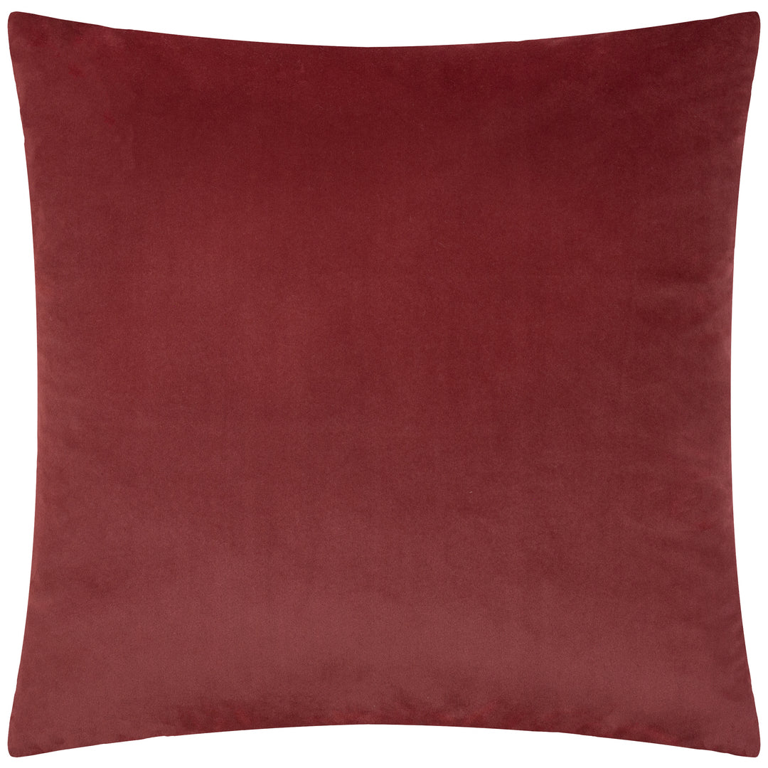 SAVOY STRIPE 50X50 CUSHION CASE BURGUNDY