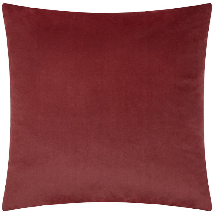 SAVOY STRIPE 50X50 CUSHION CASE BURGUNDY