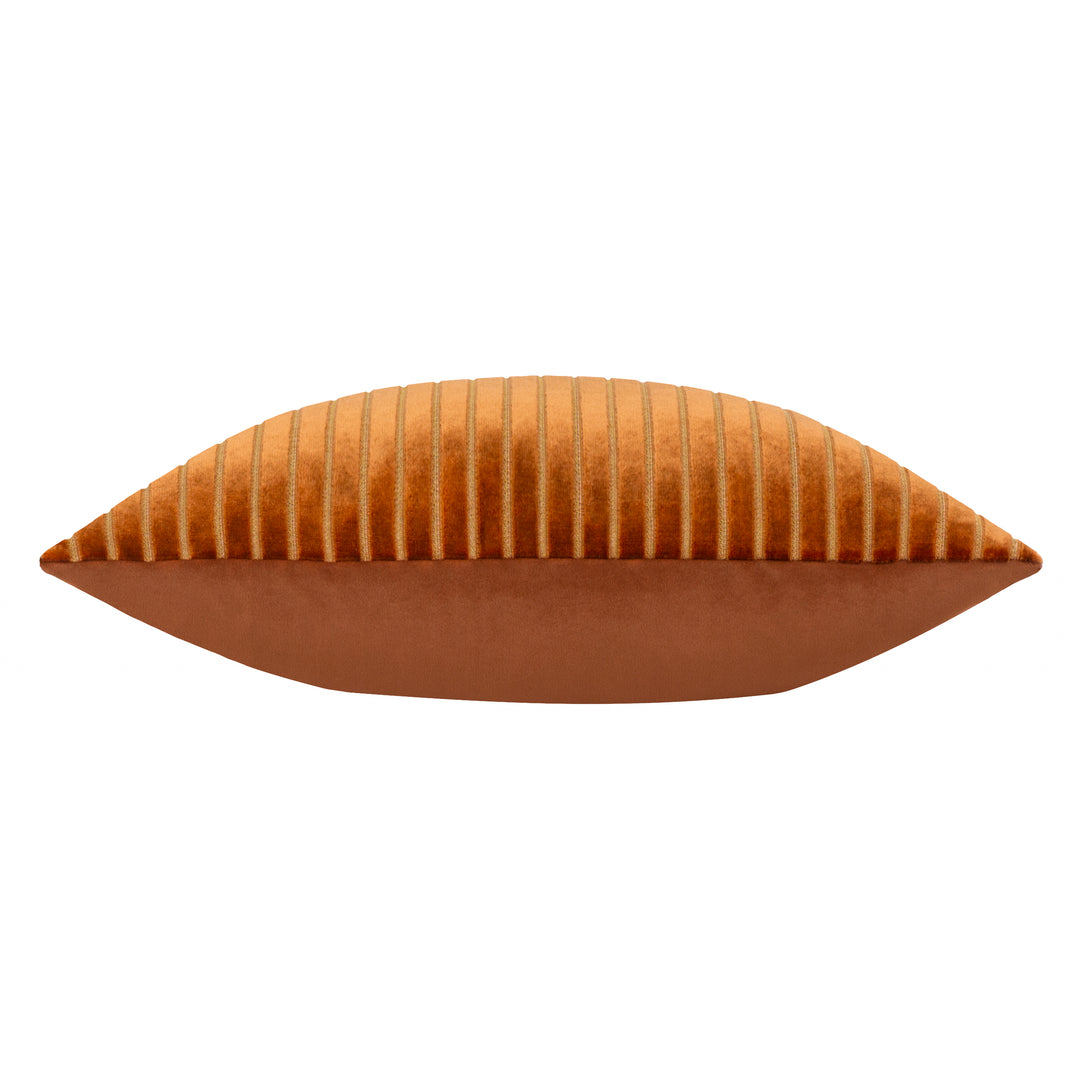 Savoy Stripe 50x50 Cushion Case Brick - image 3