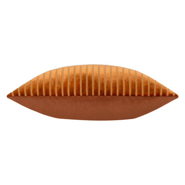 SAVOY STRIPE 50X50 CUSHION CASE BRICK