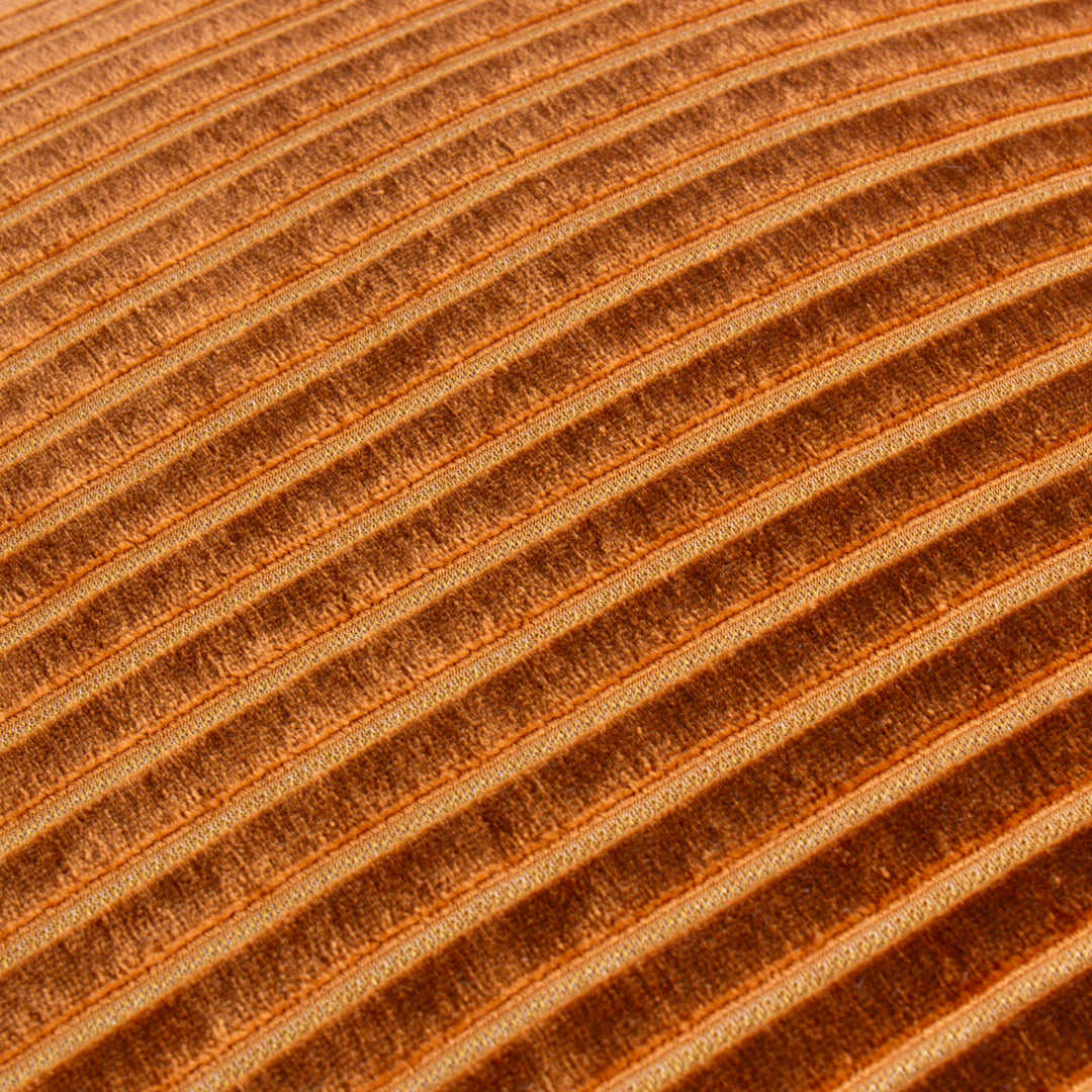 Savoy Stripe 50x50 Cushion Case Brick - image 4