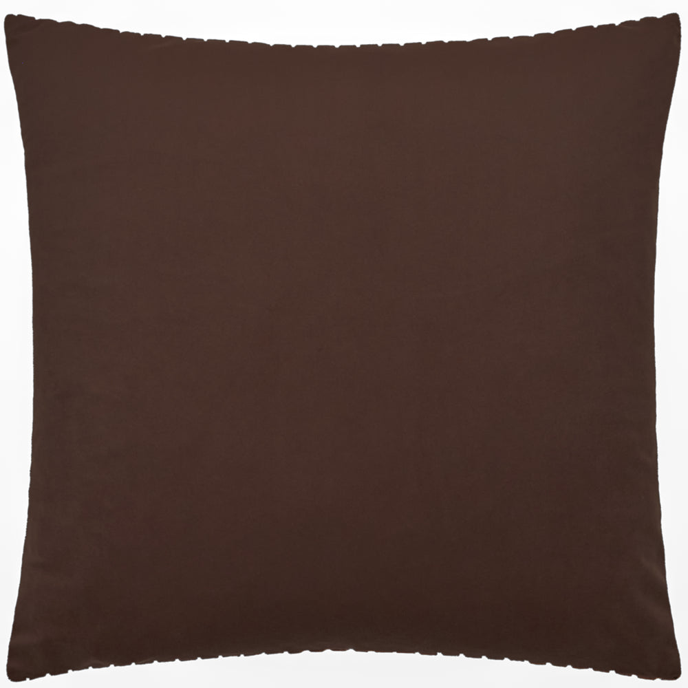 Savoy Stripe 50x50 Cushion Case Chocolate - image 2