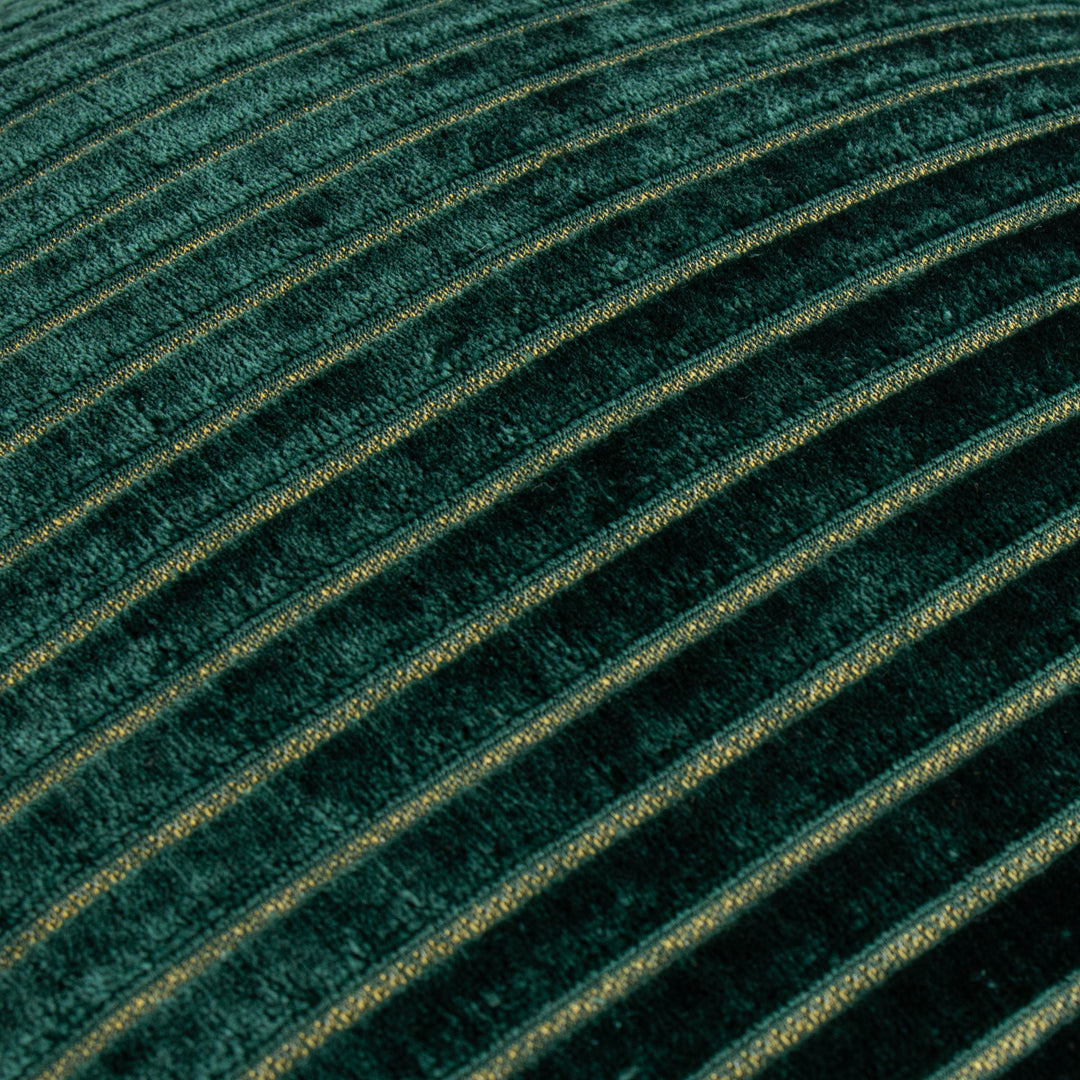 Savoy Stripe 50x50 Cushion Case Emerald - image 4