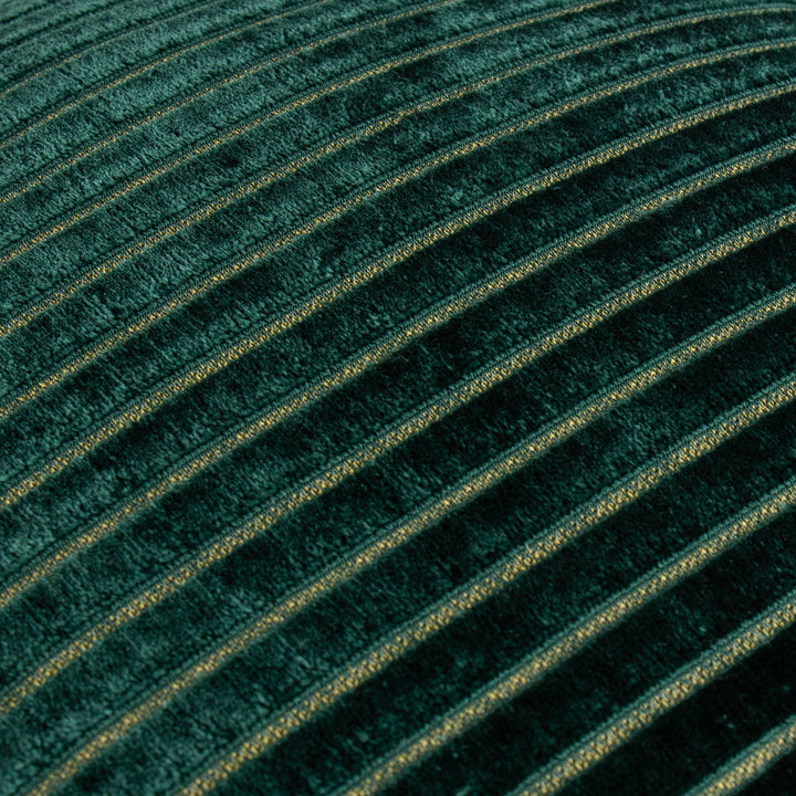 Savoy Stripe 50x50 Cushion Case Emerald - image 4