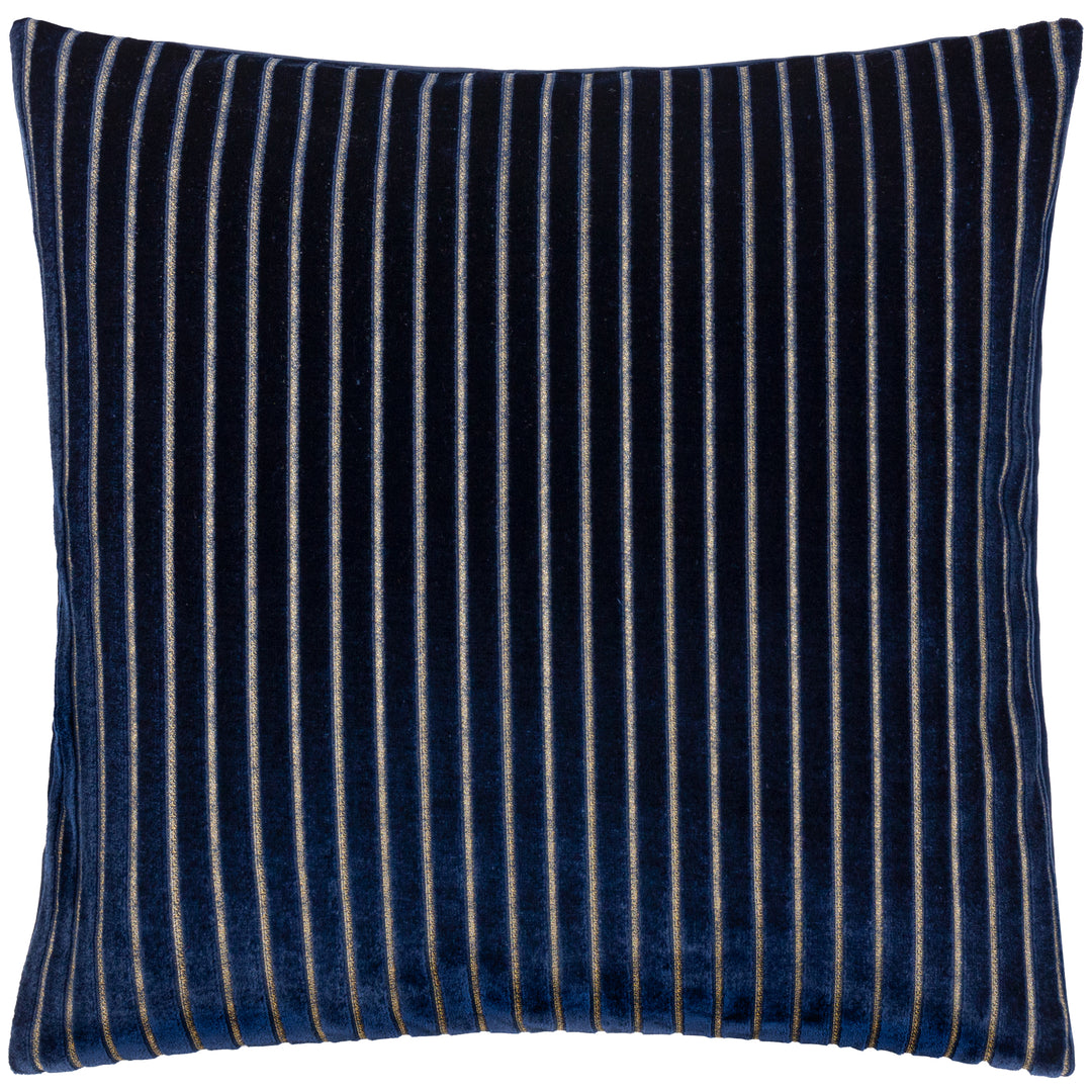 Savoy Stripe 50x50 Cushion Case Navy