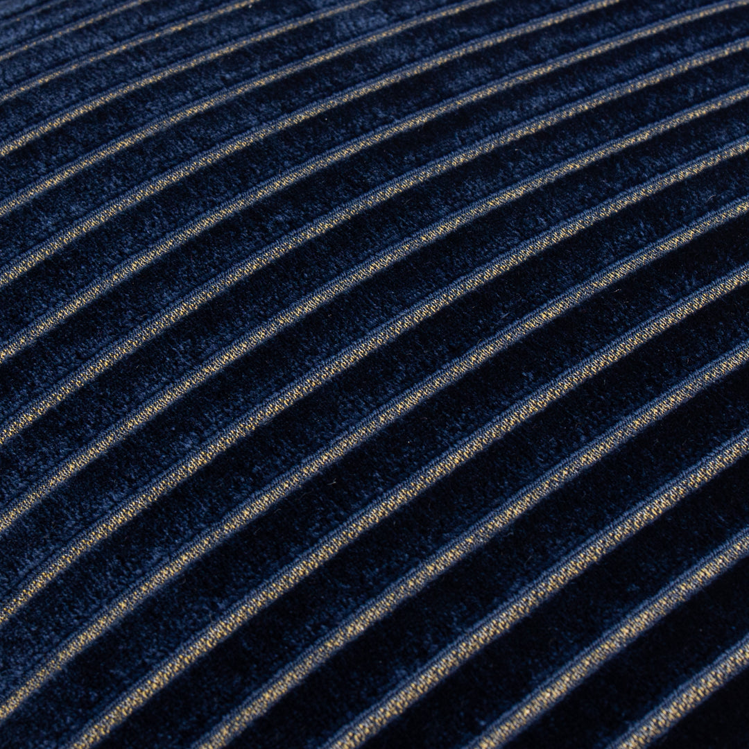 Savoy Stripe 50x50 Cushion Case Navy - image 4