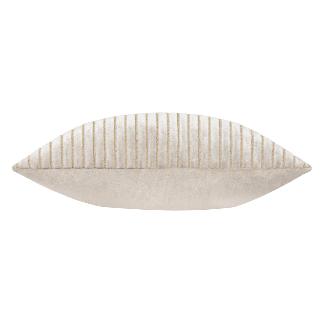 SAVOY STRIPE 50X50 CUSHION CASE OYSTER