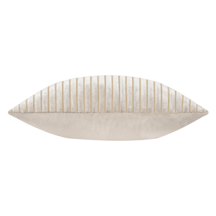SAVOY STRIPE 50X50 CUSHION CASE OYSTER