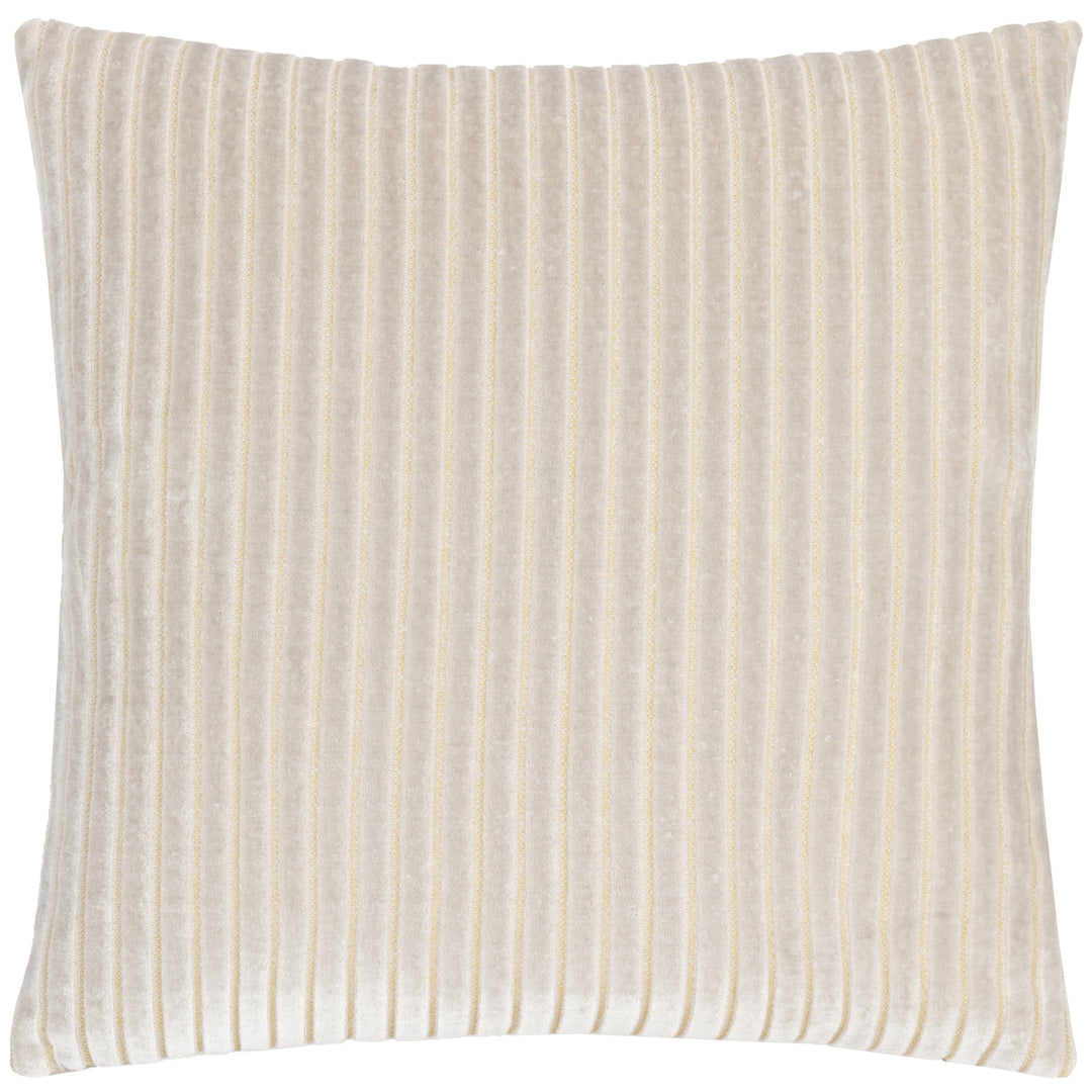 Savoy Stripe 50x50 Cushion Case Oyster