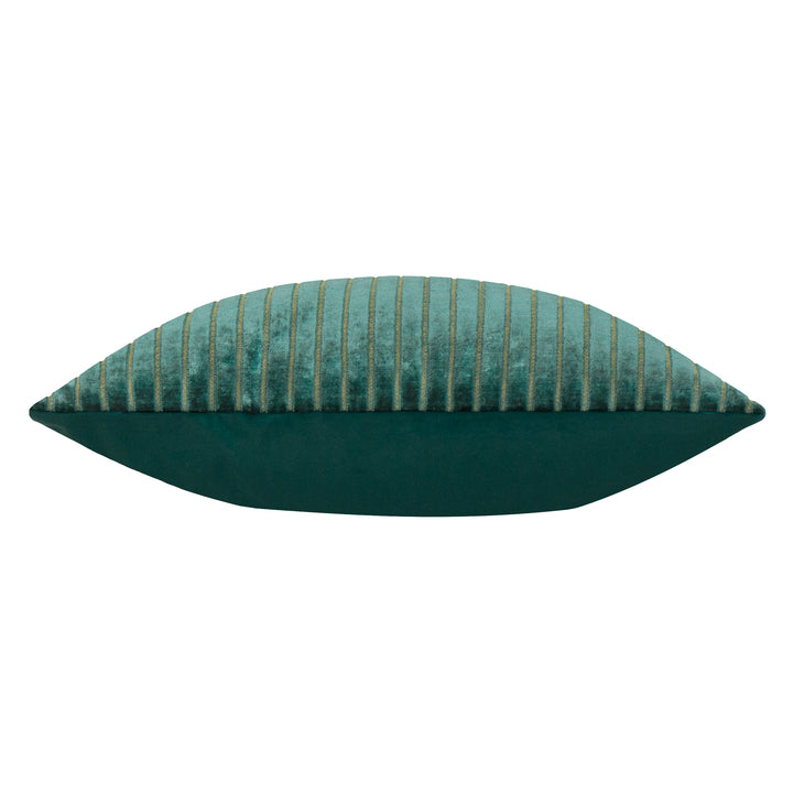 SAVOY STRIPE 50X50 CUSHION CASE TEAL