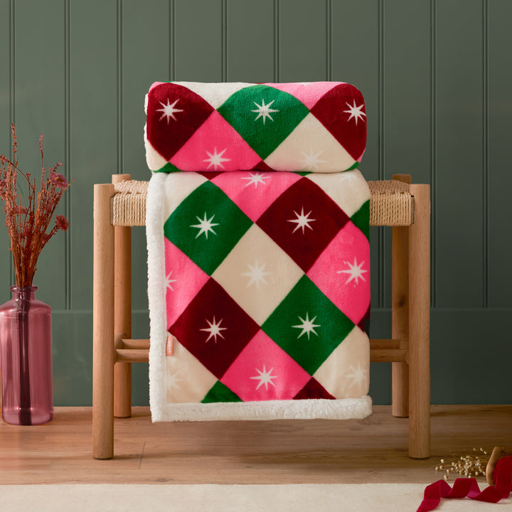Star Sherpa 140x180 Throw Multi - image 6