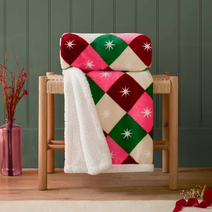 Star Sherpa 140x180 Throw Multi
