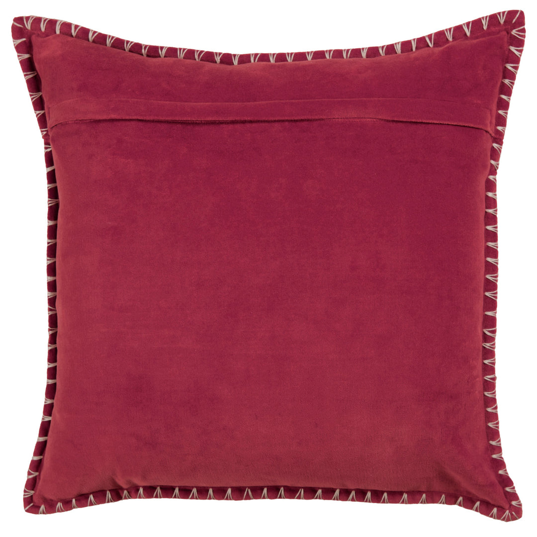STITCH 50x50 CUSHION CASE POMEGRANATE