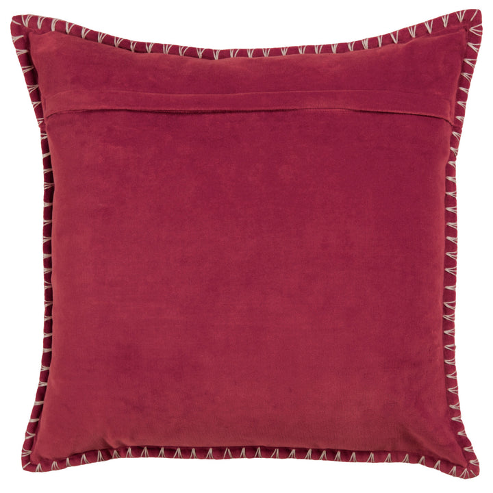 STITCH 50x50 CUSHION CASE POMEGRANATE
