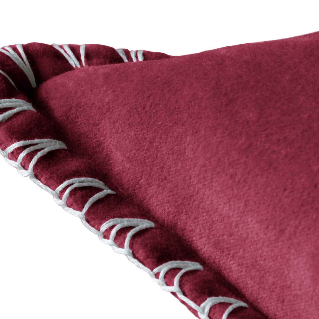 STITCH 50x50 CUSHION CASE POMEGRANATE