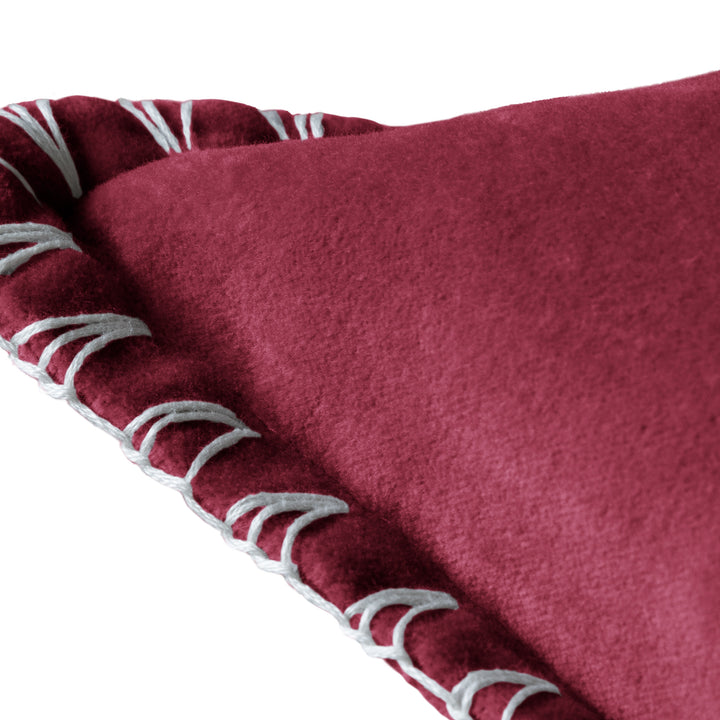STITCH 50x50 CUSHION CASE POMEGRANATE