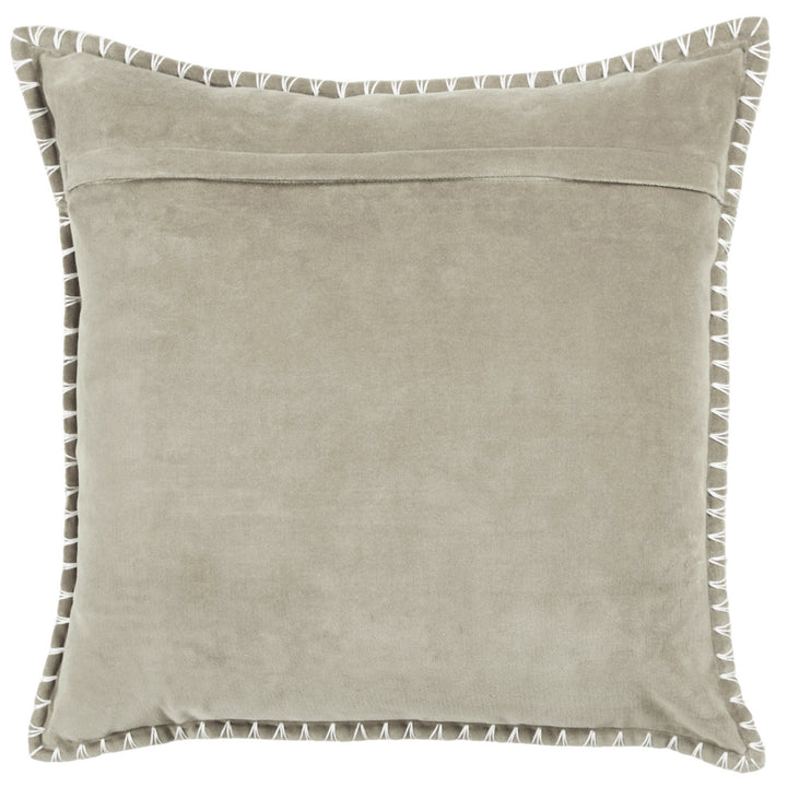 STITCH 50x50 CUSHION CASE QUARTZ