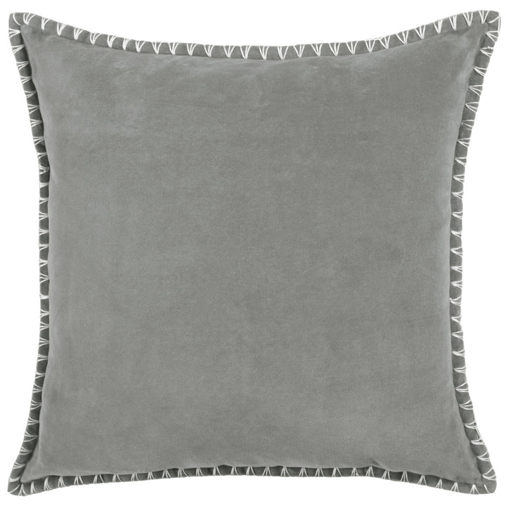 STITCH 50x50 CUSHION CASE STEEL
