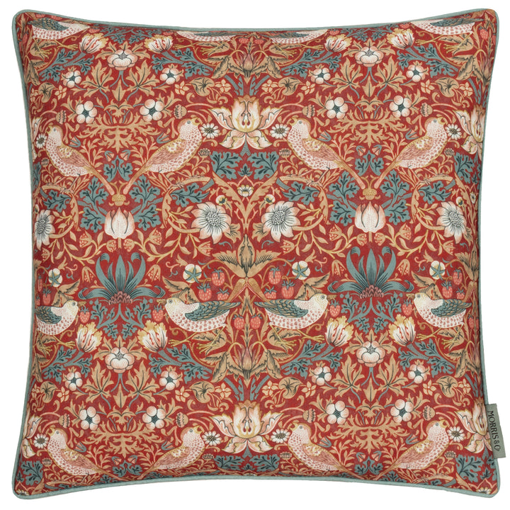 Strawberry Thief 50x50 Outdoor Cushion Berry - image 2