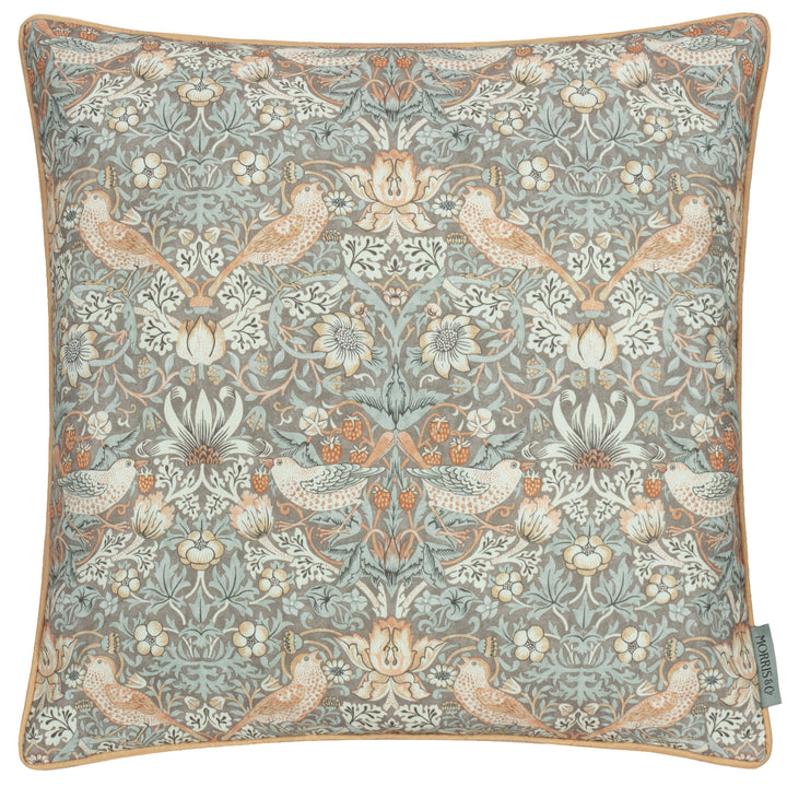 Strawberry Thief 50x50 Outdoor Cushion Biscuit - image 2
