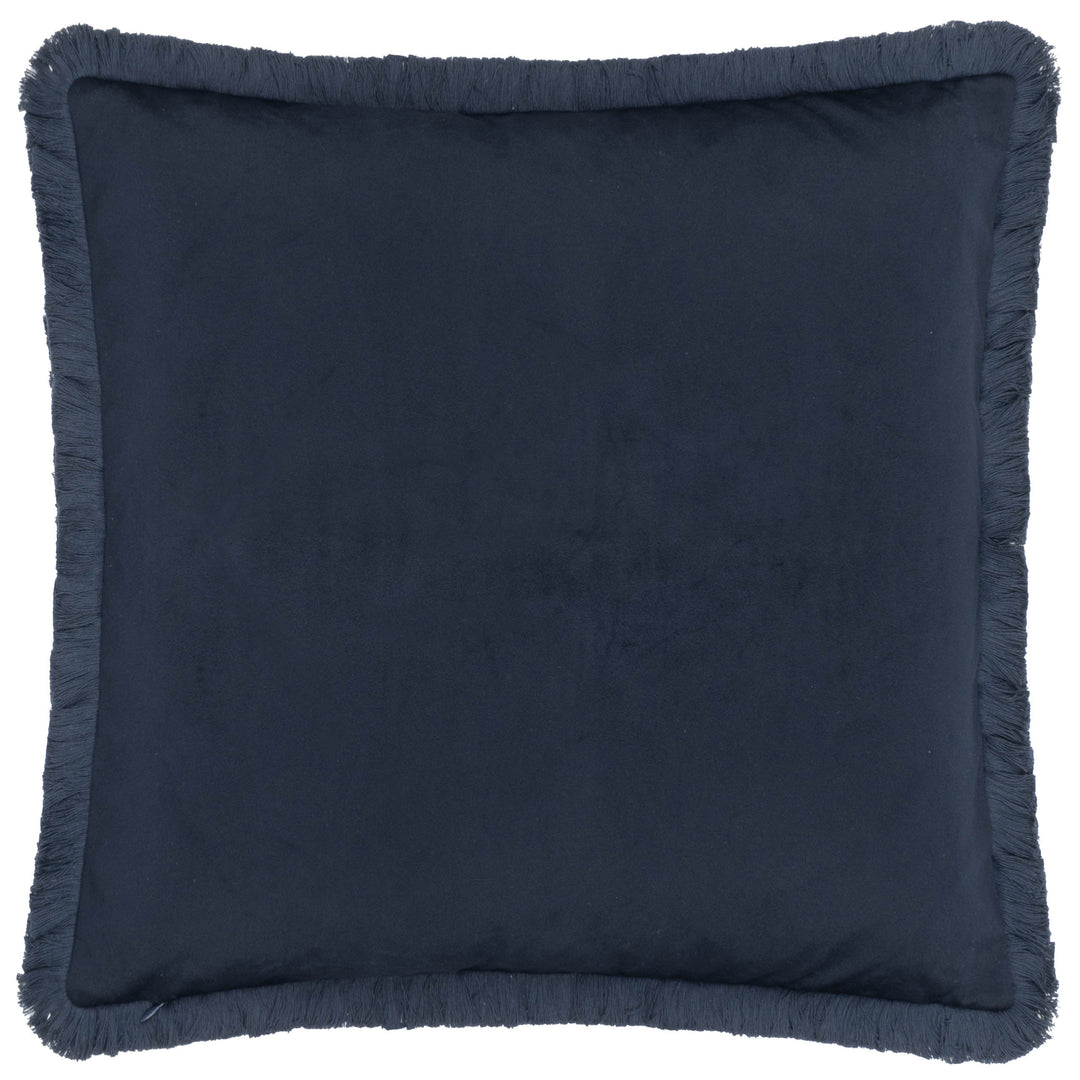 Strawberry Thief Embroidery 50x50 Cushion Case Indigo - image 3