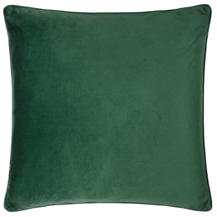Strawberry Thief Jacquard 55x55 Cushion Case Forest Green - image 3