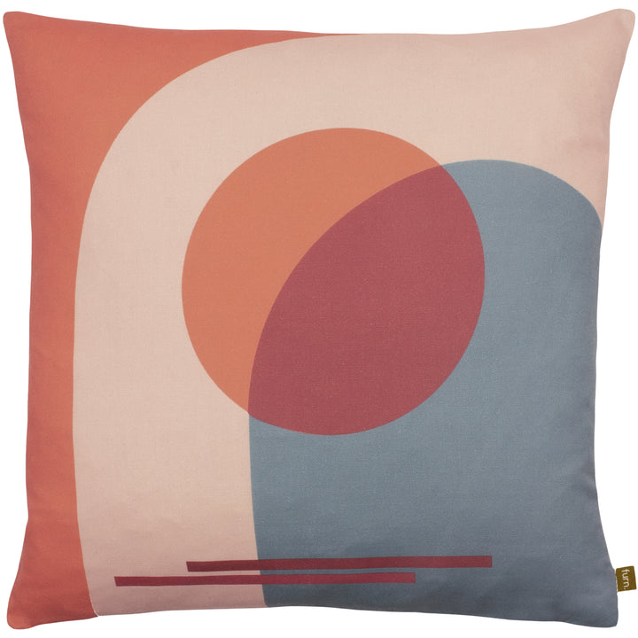 SUN ARCH 50X50 CUSHION CASE CLAY RED