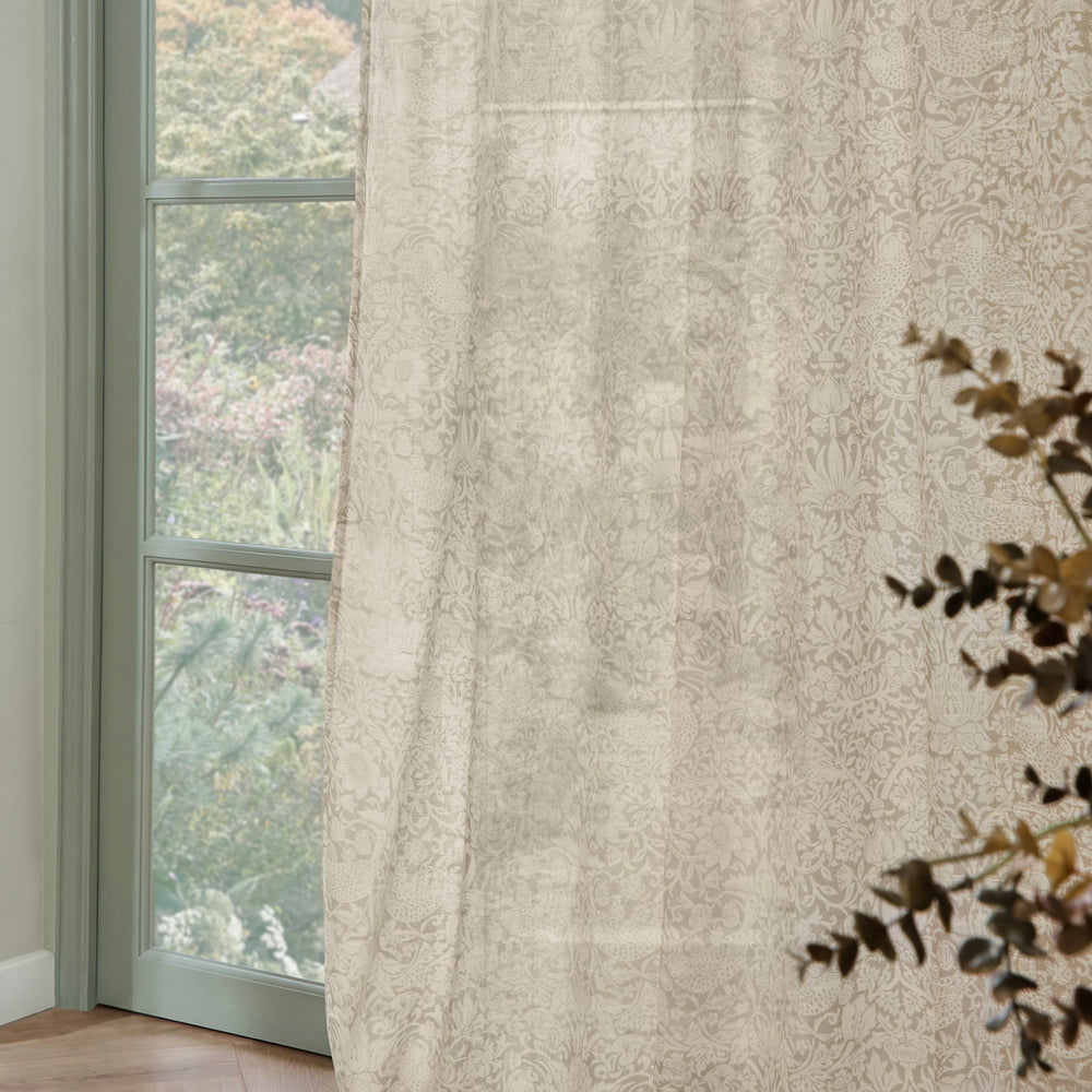 Strawberry Thief 140x250 Panel Curtains Linen - image 2