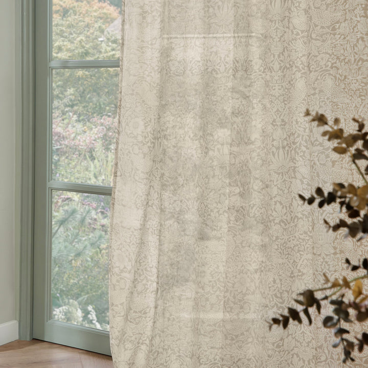 Strawberry Thief 140x250 Panel Curtains Linen - image 2