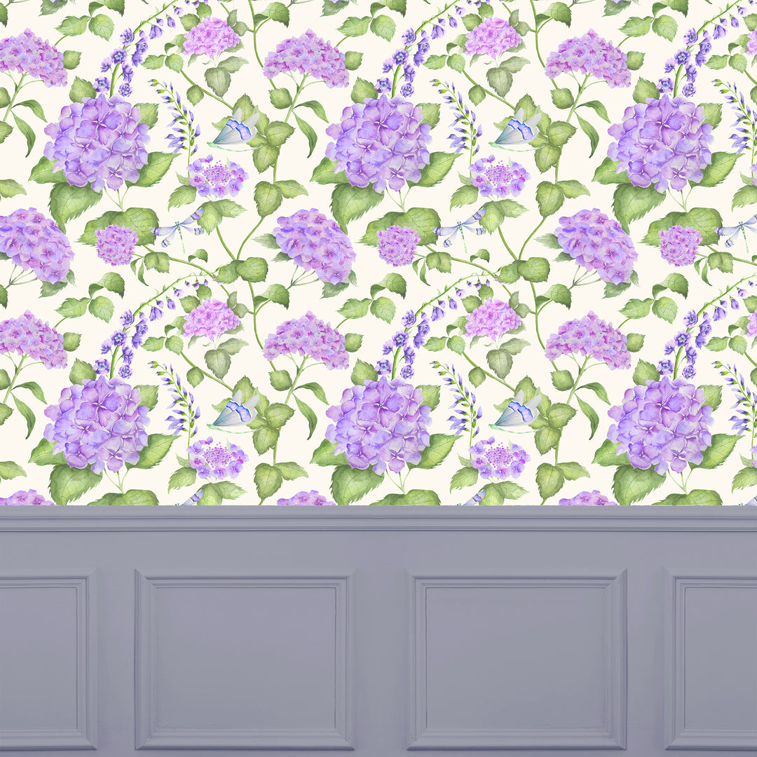 Sylvana Wallpaper Violet - image 2