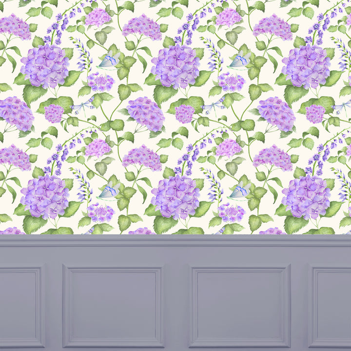 Sylvana Wallpaper Violet - image 2