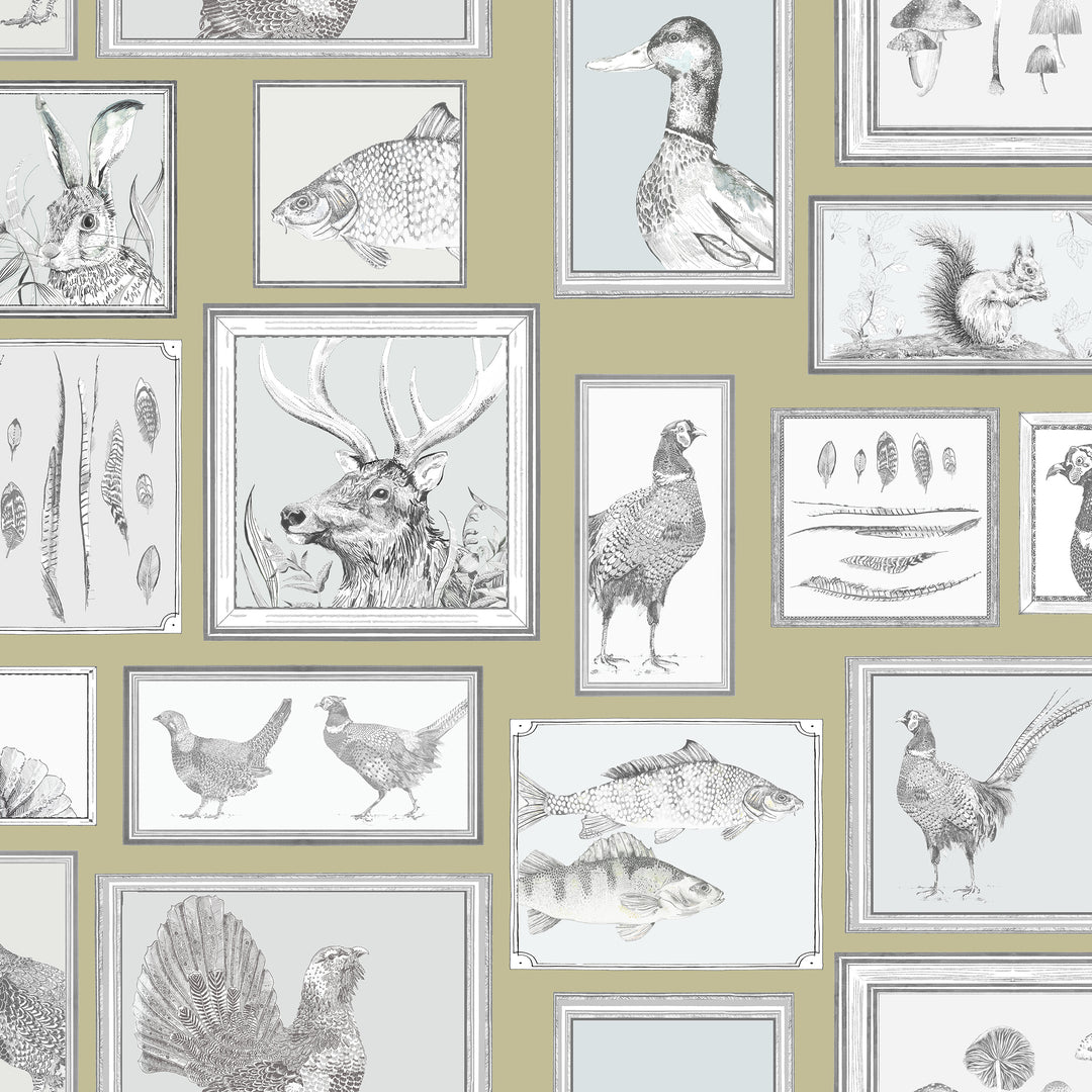 Sylva Wallpaper Mustard - image 2