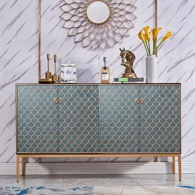 Scale Patterned Sideboard Buffet_Large