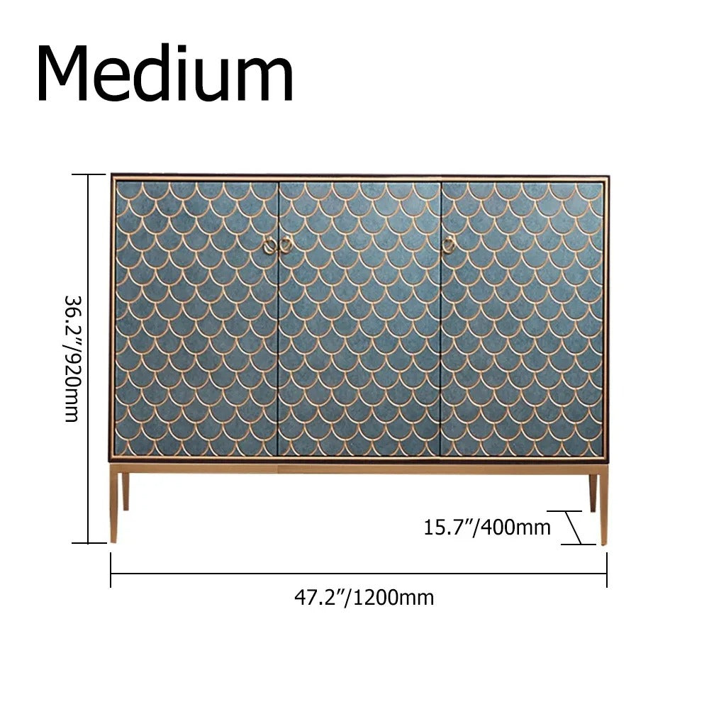 Scale Patterned Sideboard Buffet_Medium