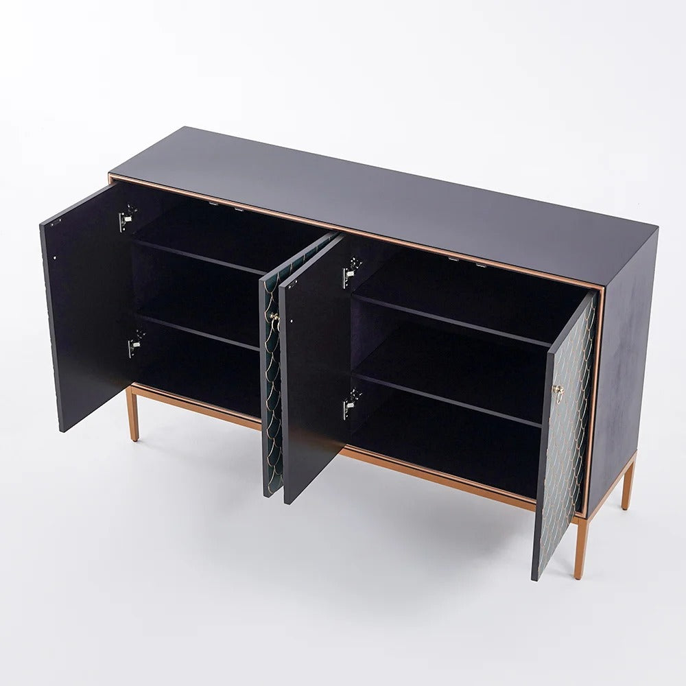 Scale Patterned Sideboard Buffet_Large