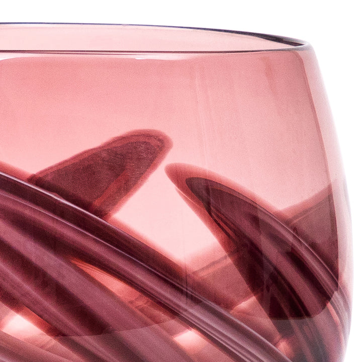 TAGUS GLASS VASE ROSE QUARTZ
