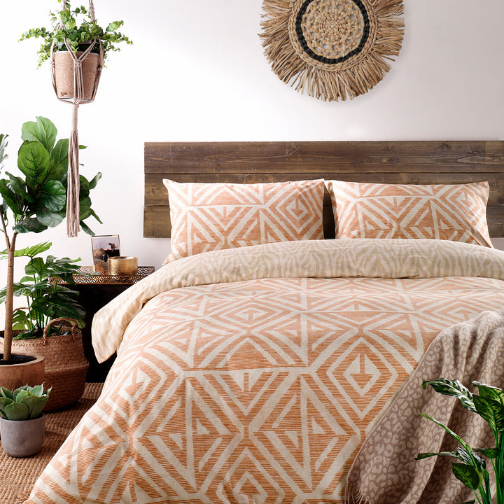 Tanza Db D/Set Terracotta