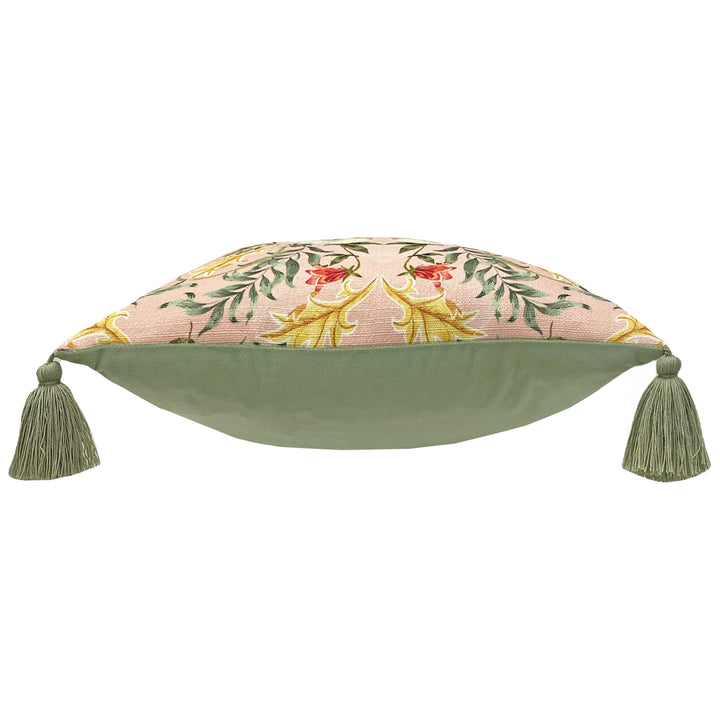 TASSELS HERITAGE 43X43 CUSHION CASE SWANS