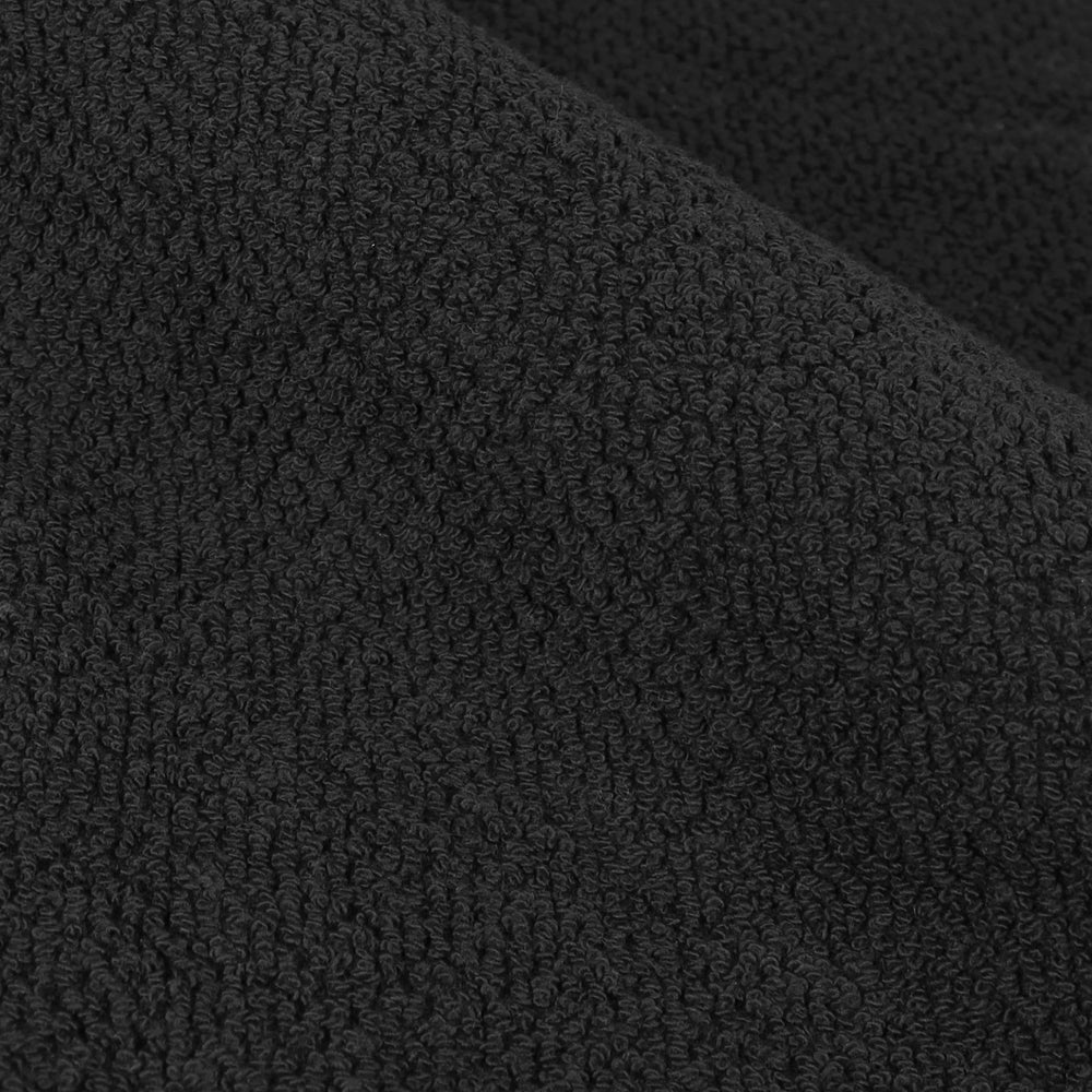 TEXTURED HAND TOWEL BLACK