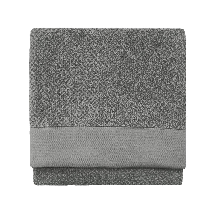 TEXTURED HAND TOWEL COOL GREY