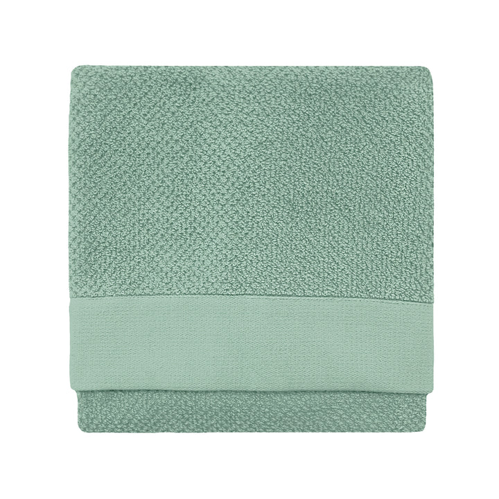 TEXTURED TOWEL SMOKE GREEN
