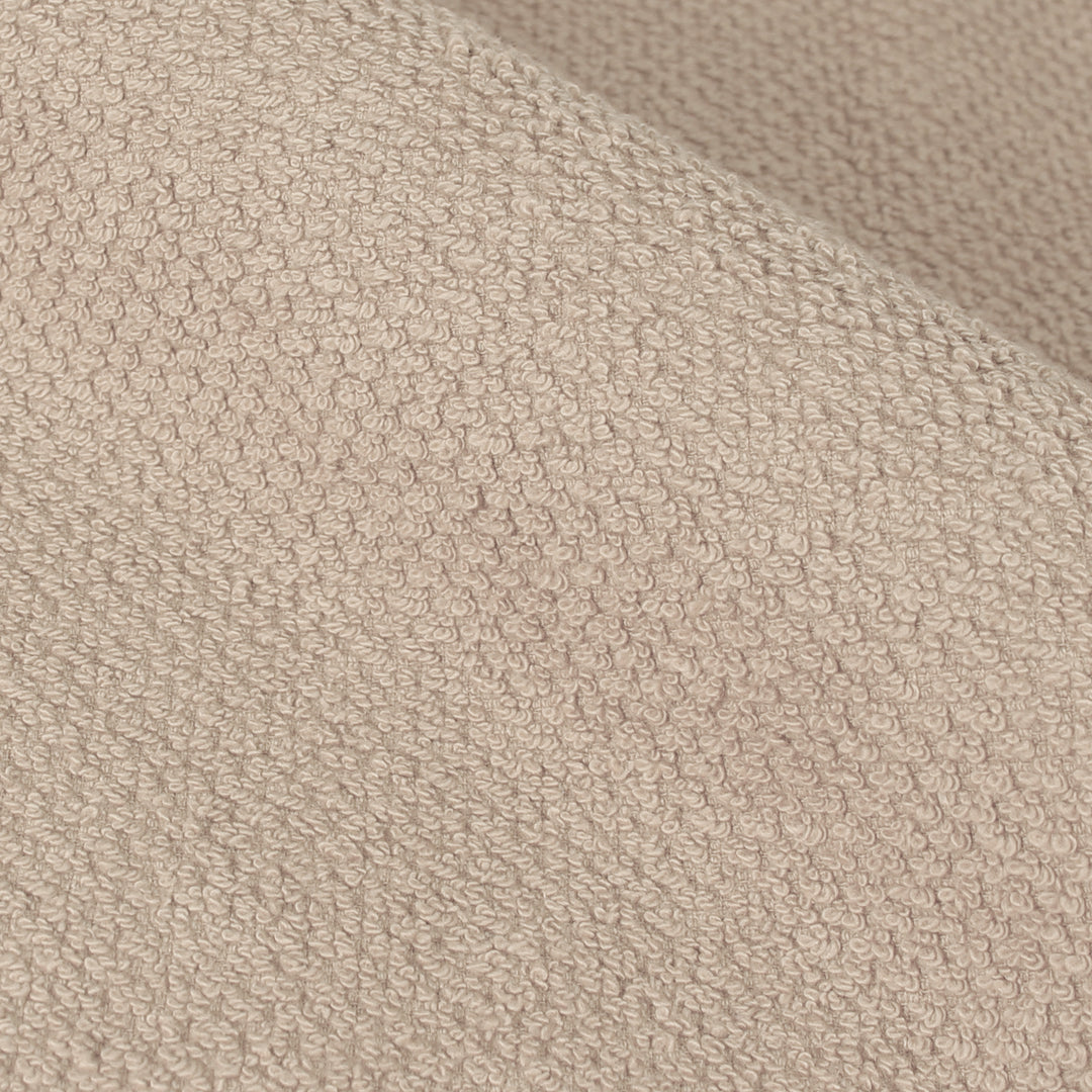 TEXTURED HAND TOWEL WARM NATURAL