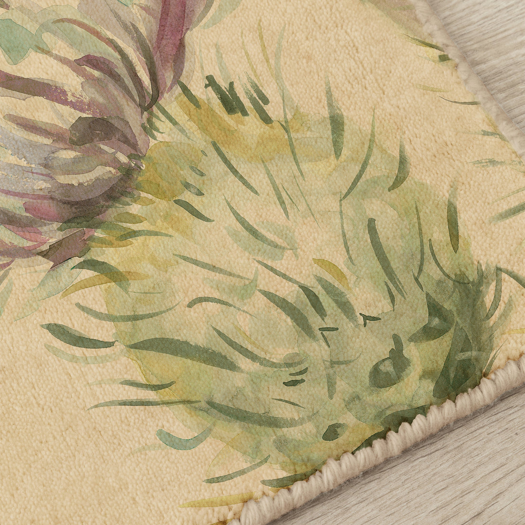 THISTLE GLEN 150X220 RUG GREEN