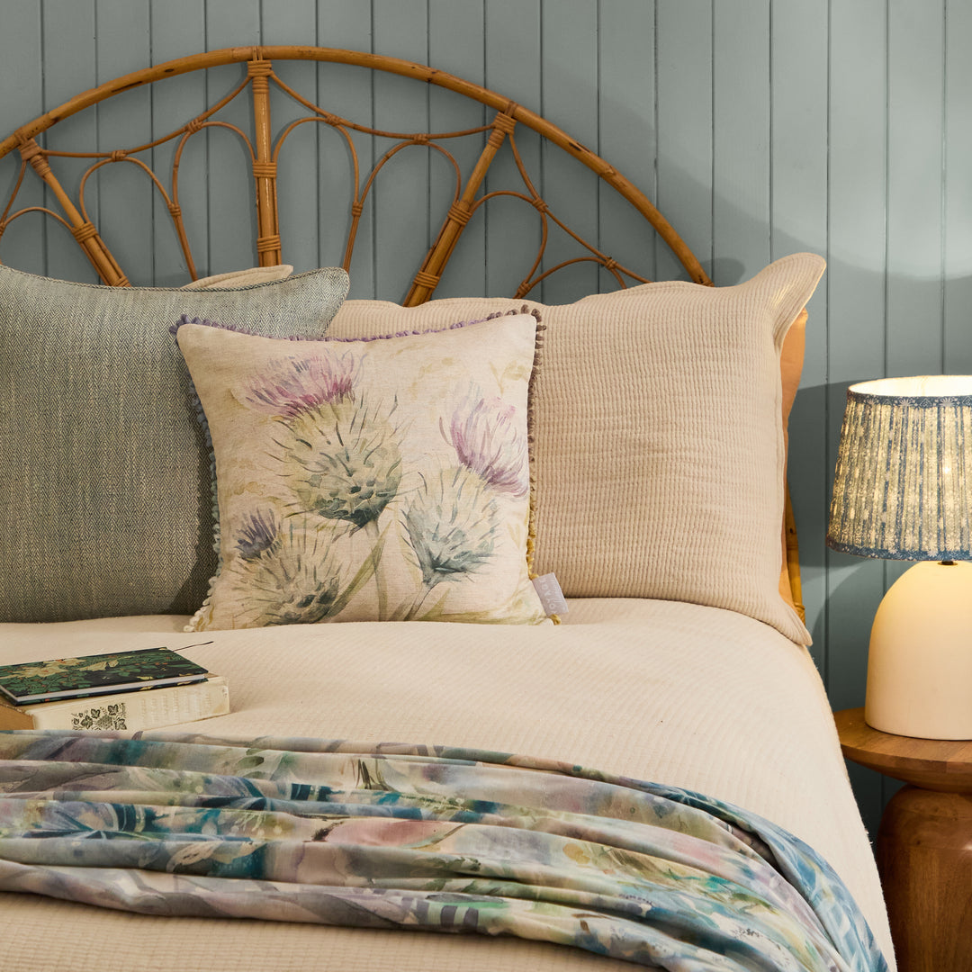 THISTLE 43x43 CUSHION CASE Natural