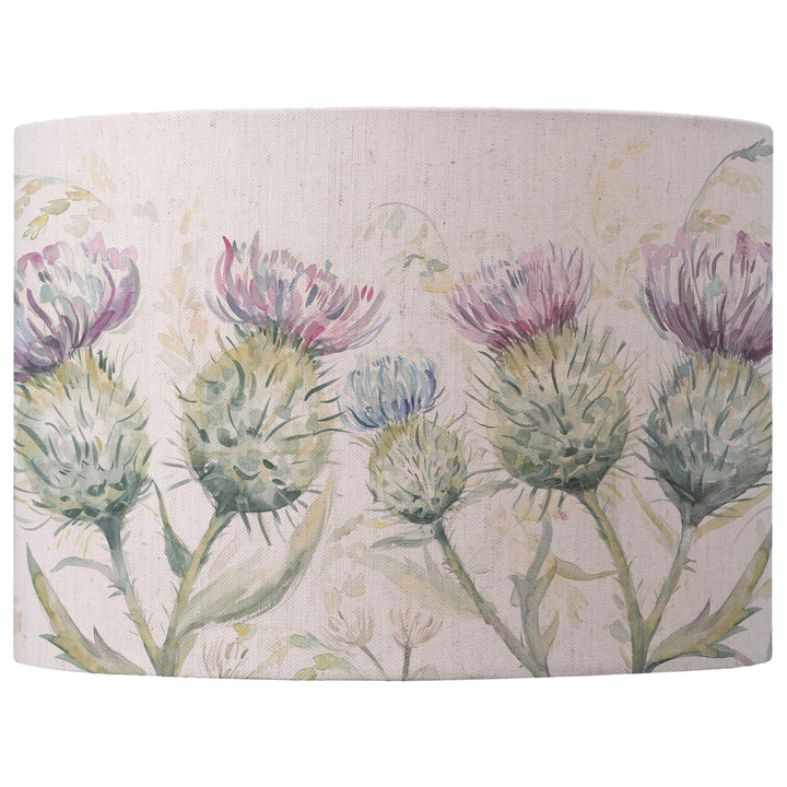 THISTLE GLEN EVA 30X21CM LAMPSHADE LINEN