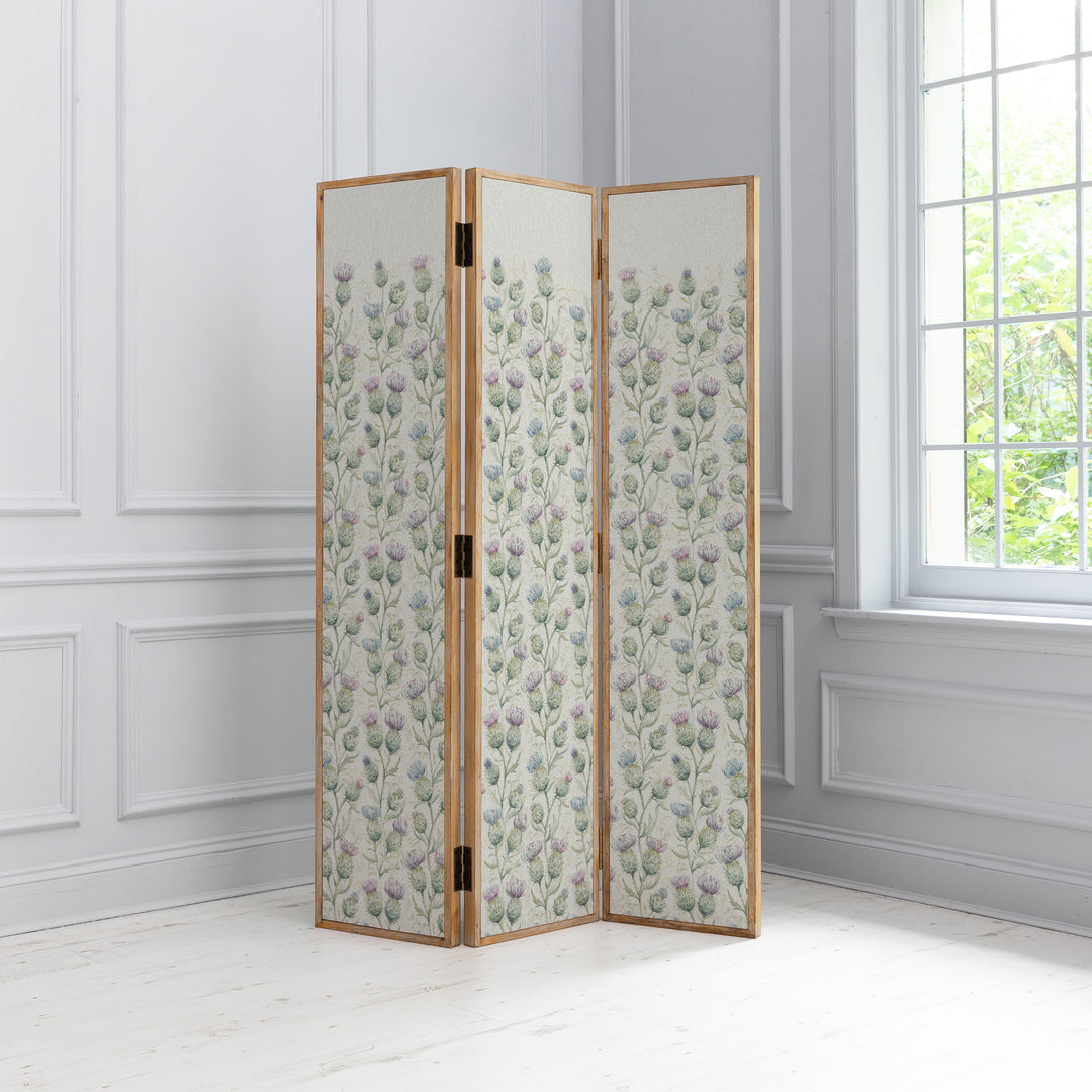 ANTIQUE GREY ROOM DIVIDER THISTLE GLEN