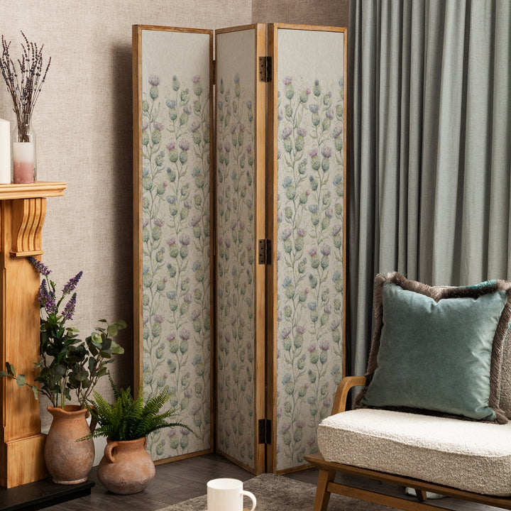 ANTIQUE GREY ROOM DIVIDER THISTLE GLEN