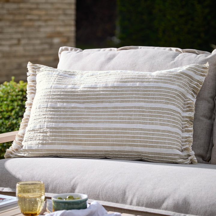 Tide 40x60 Outdoor Cushion Case Natural